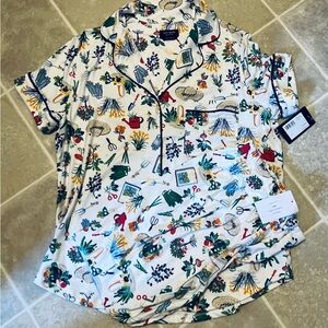 Kate Spade gardener’s pajama set size Small NWT